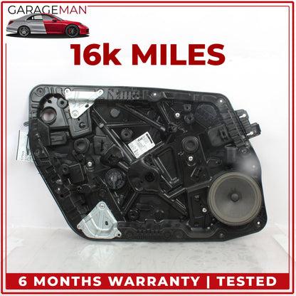 2019-2022 Mercedes W117 A220 Front Left Window Regulator w/ Carrier Assy OEM
