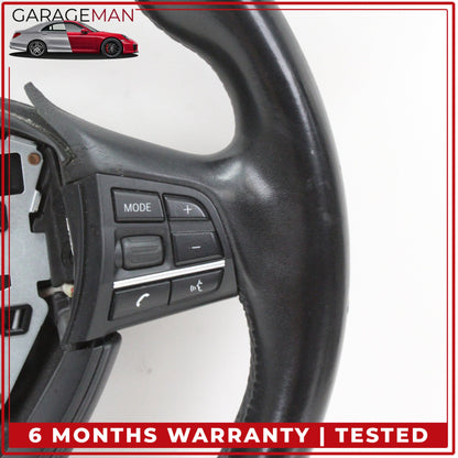 2010-2016 BMW 550i GT M-Sport Steering Wheel Black w/o Shifters 7842808 OEM