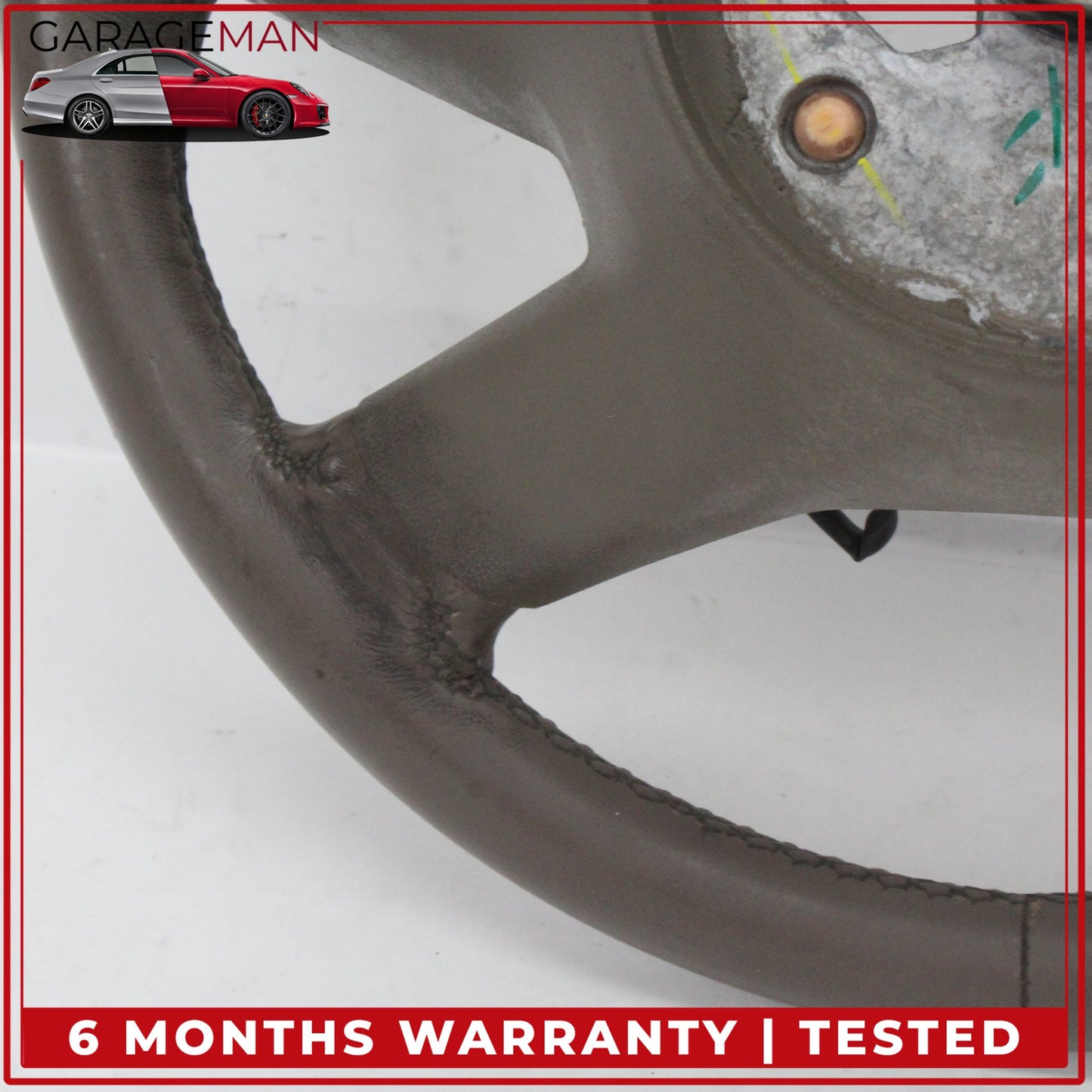 2009-2013 Mercedes W164 ML350 R350 GL550 Steering Wheel Brown 1644606903 OEM