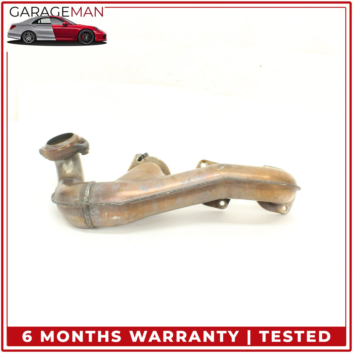 2001-2004 Mercedes R170 SLK320 Left Side Exhaust Manifold Header 1121401109 OEM