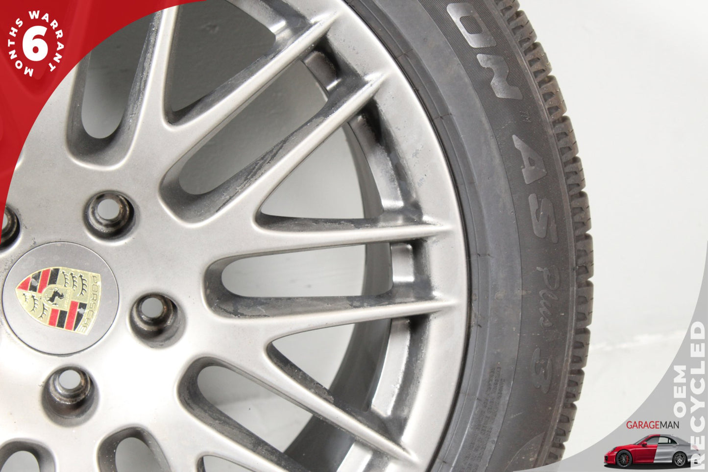 2011-2018 Porsche Cayenne S Hybrid 92A Sport Design Wheel Rim 20x9.5J ET47 w/ Tire 7P5601025N