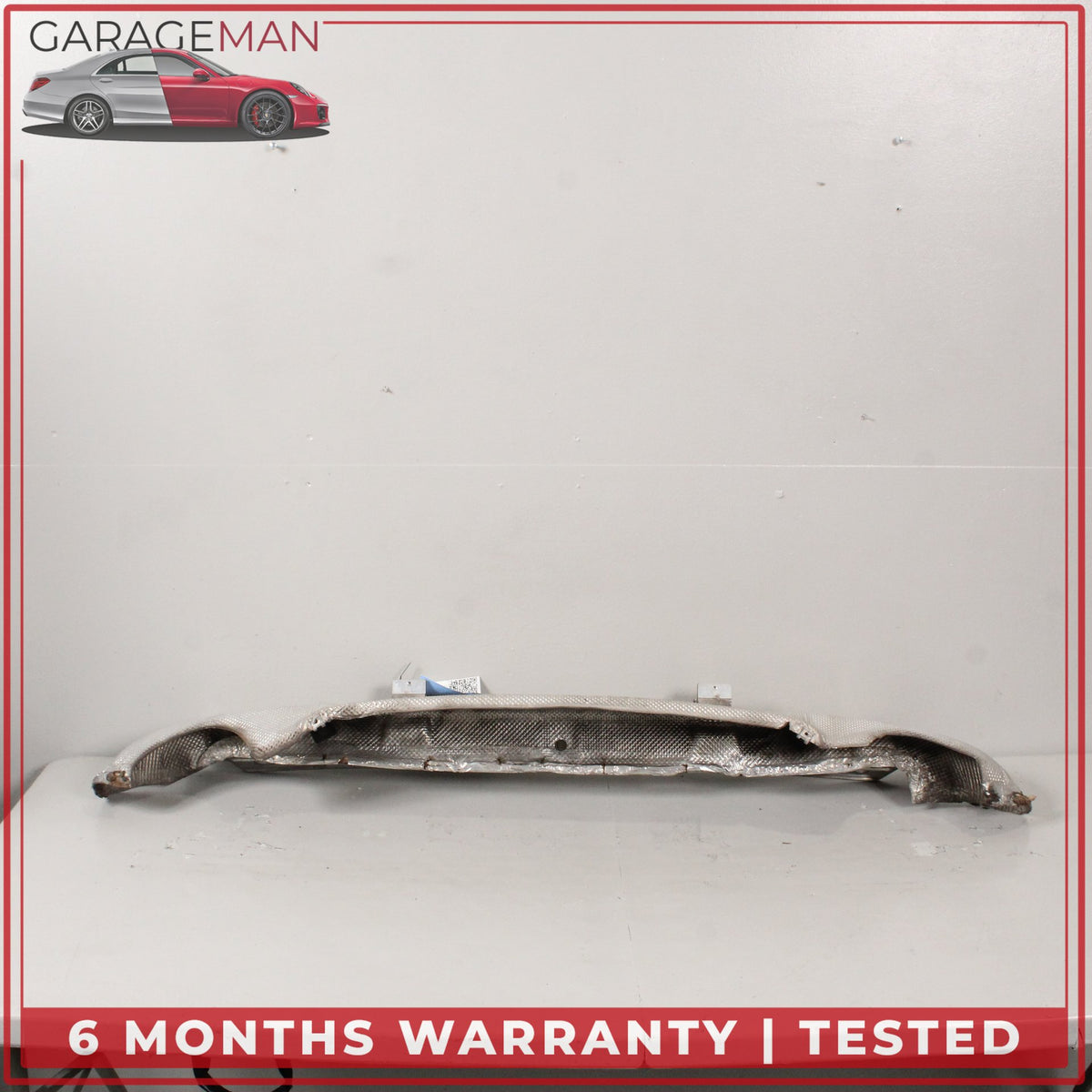 1999-2001 Porsche 911 Rear Bumper Reinforcement Impact Bar w/ Heat Shield OEM