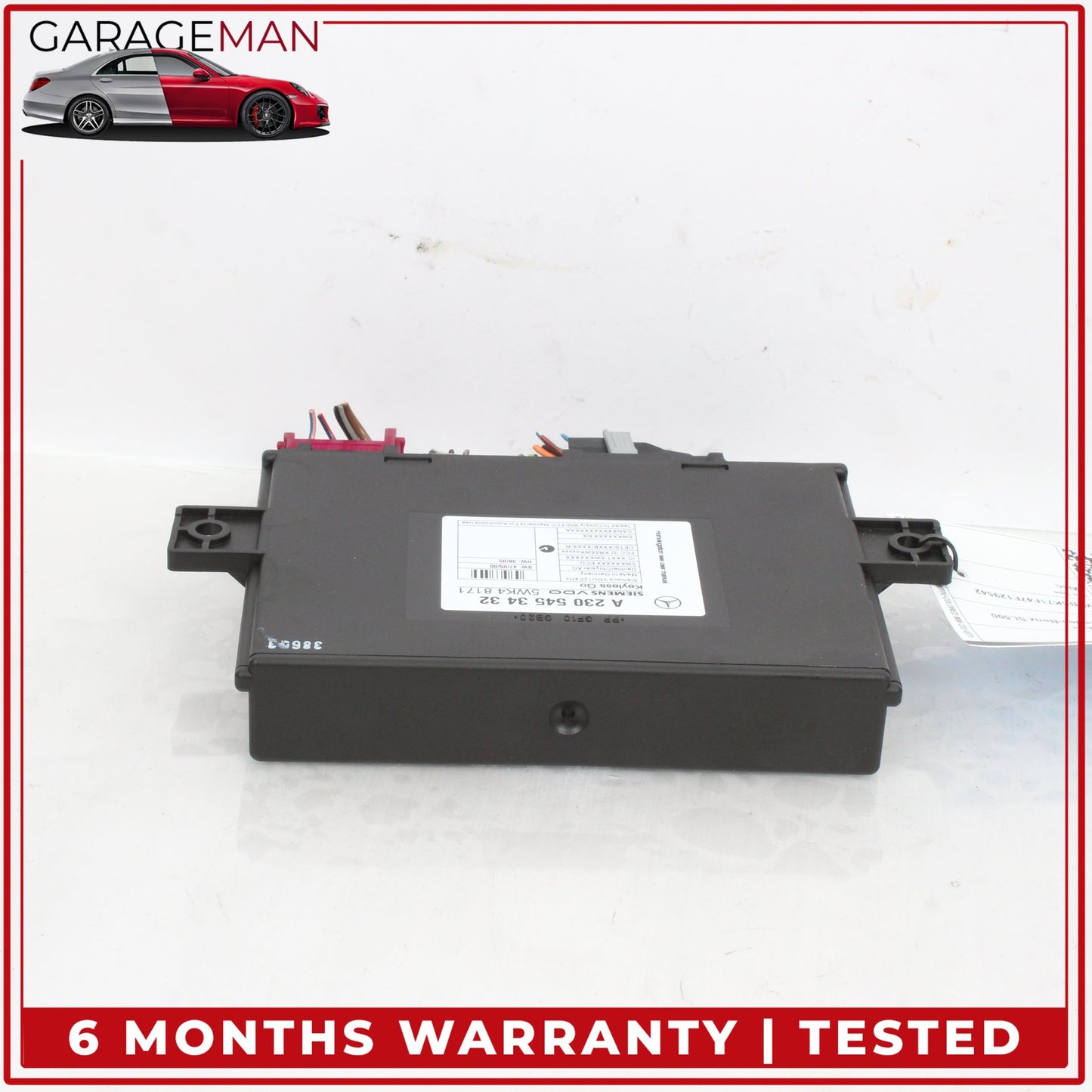 2007-2008 Mercedes R230 SL500 Keyless Go Entry Control Module 2305453432 OEM