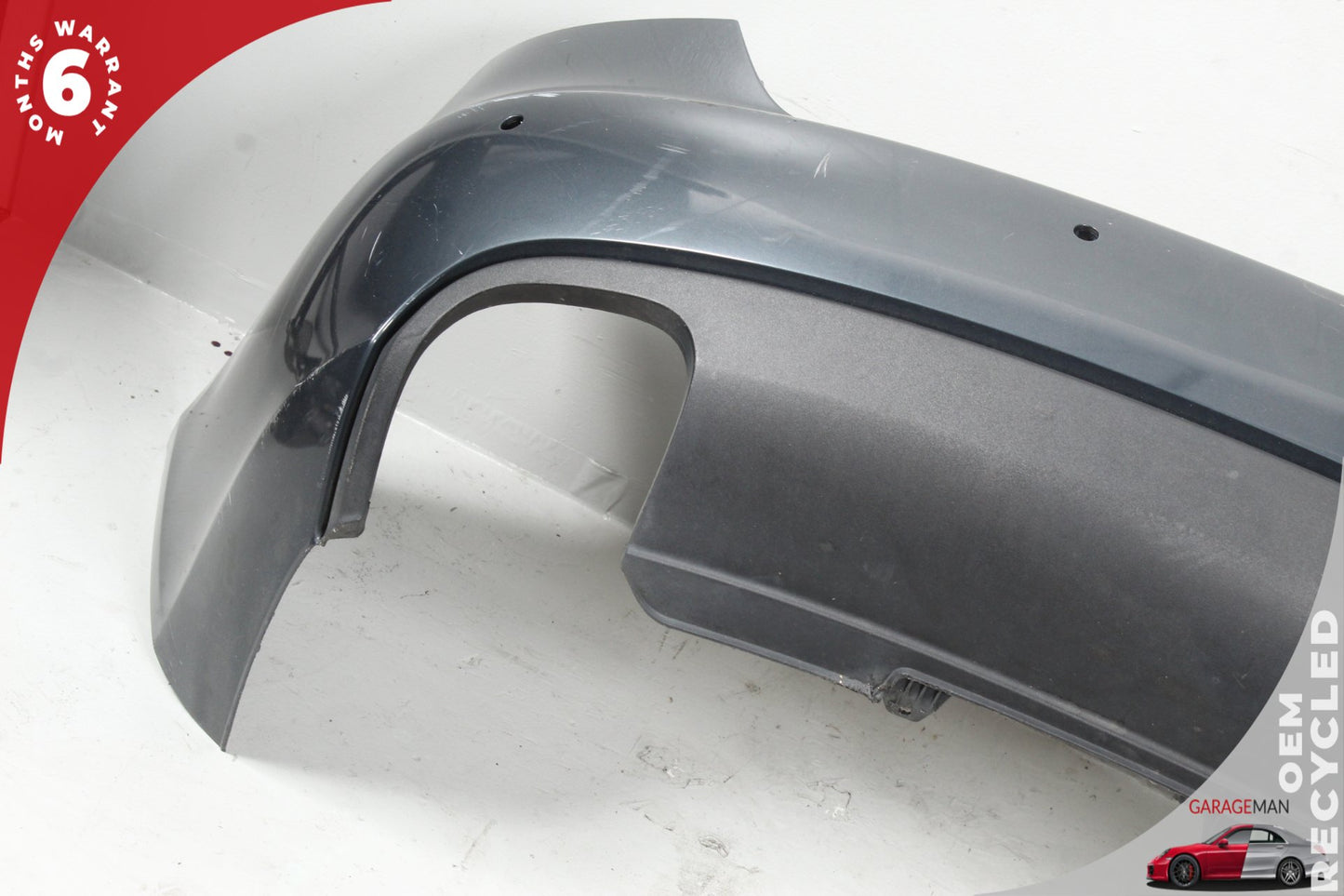 2009-2012 Audi A4 Rear Bumper Cover Assembly 8K5807511 Meteor Gray Pearl