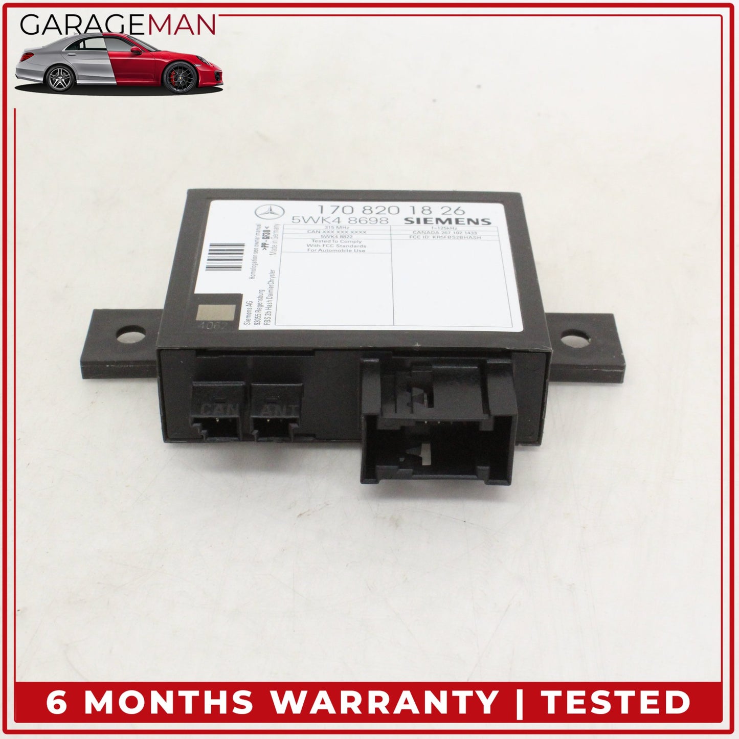 2001-2004 Mercedes-Benz SLK230 R170 Steering Ignition Switch Trunk Door Lock ECU Set