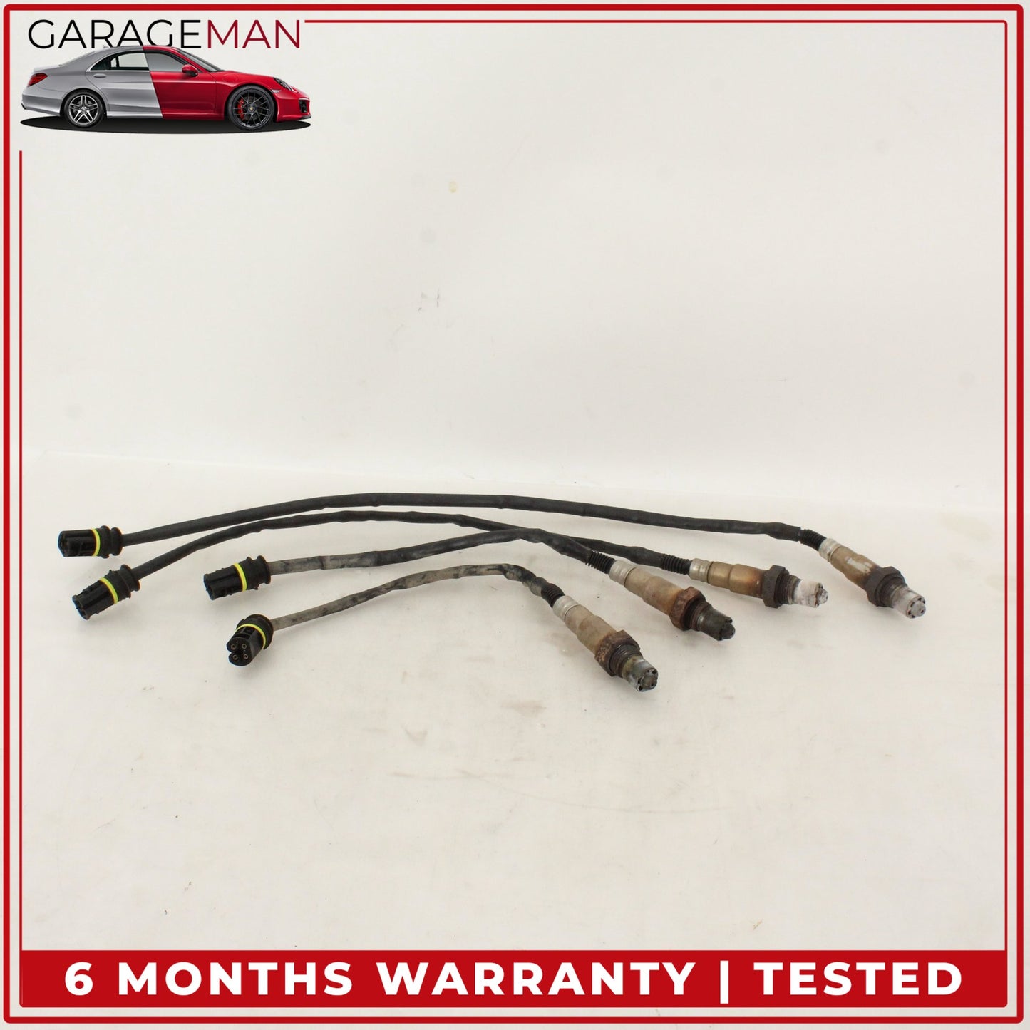 1998-2006 Mercedes W210 E320 CL500 Front and Rear Oxygen Sensor Lambda Set OEM