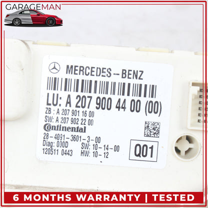 2010-2017 Mercedes C207 E550 Rear Window Regulator Control Module 2079004400 OEM
