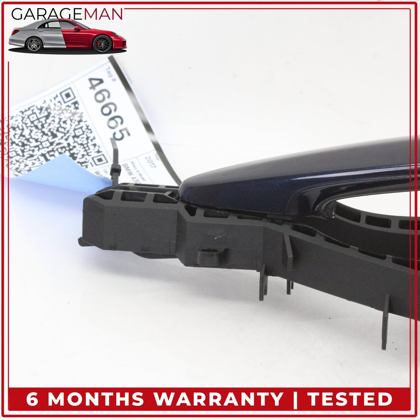 2014-2020 BMW 430i F36 Front Left Driver Side Exterior Door Handle Blue OEM