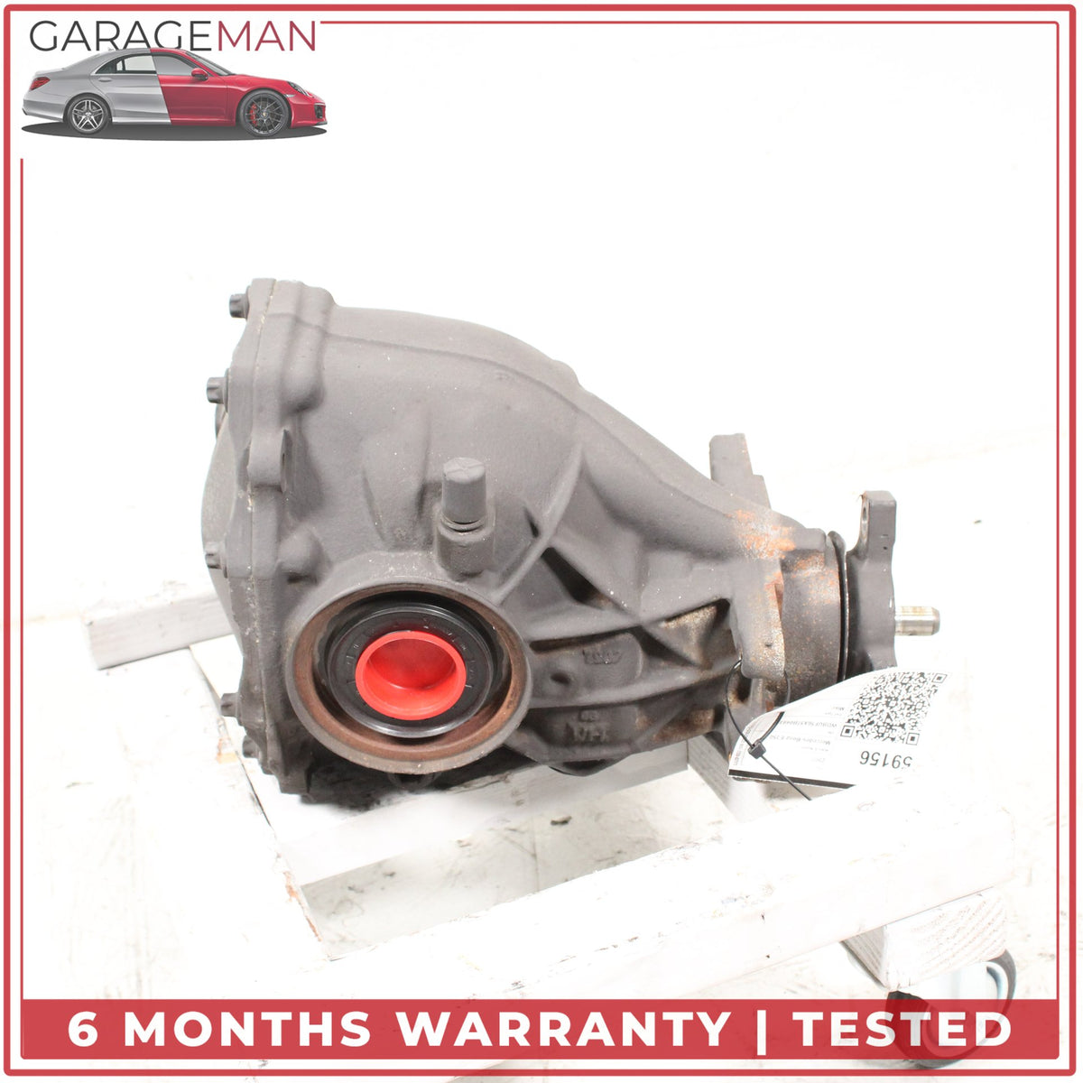 2007-2009 Mercedes W211 E350 M272 RWD Rear Differential Axle Carrier 3.07 OEM