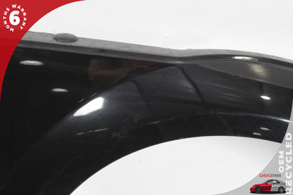 2008-2015 Audi TT 8J Convertible Front Right Fender Panel Black 8J0821104B OEM
