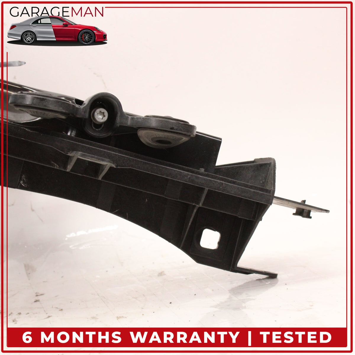 2009-2015 BMW 740i F01 Left Headlight Support Bracket Frame w/ Hood Latch OEM