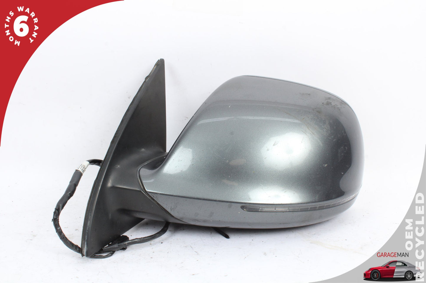 2007-2009 Audi Q7 Front Left Driver Side Door Rear View Mirror 4L1857409E OEM