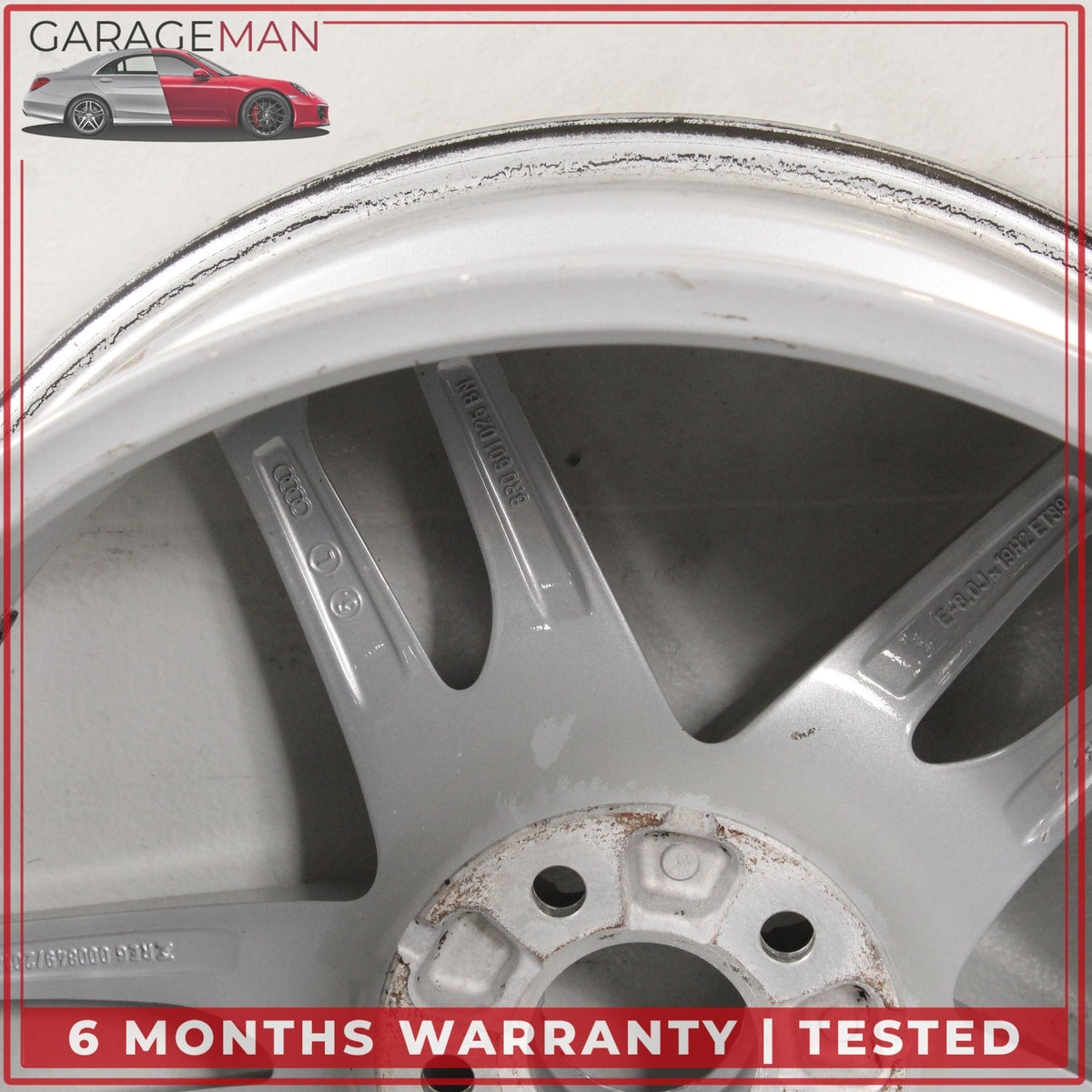 2013-2017 Audi Q5 SQ5 Front or Rear Side Wheel Rim 8JX19H2 ET39 8R0601025BN OEM
