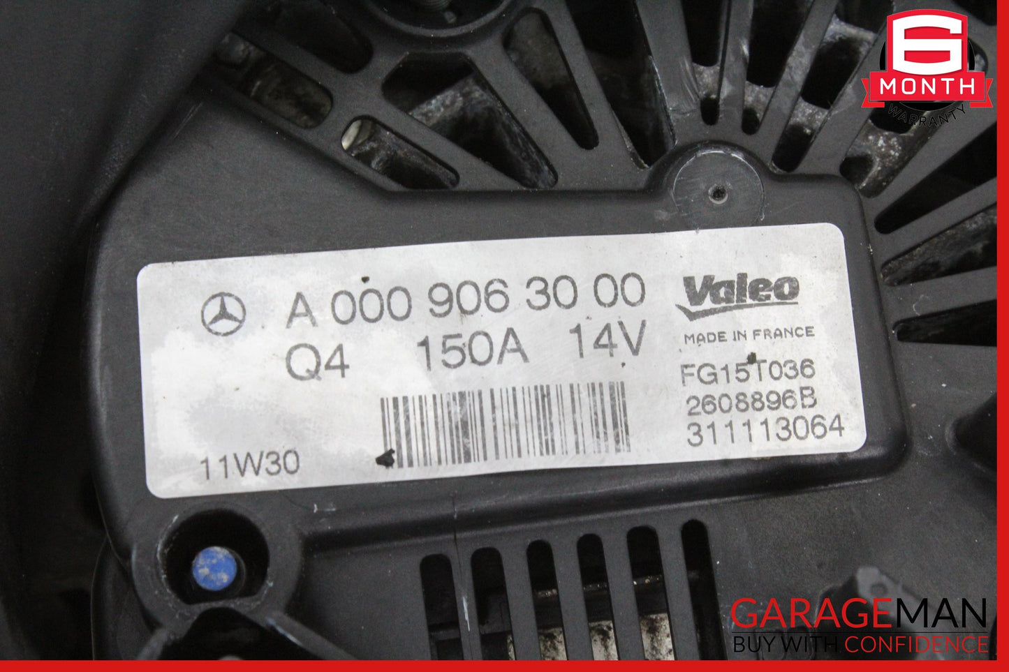 2012-2015 Mercedes W204 C250 CDI SLK250 Alternator Generator 0009063000 OEM