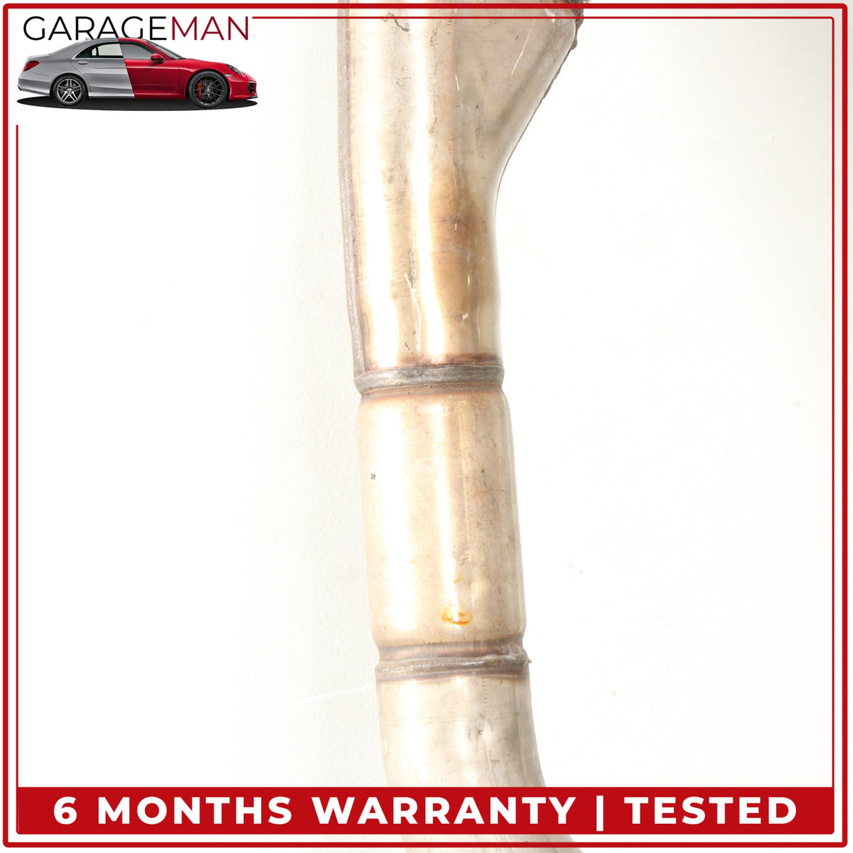 2014-2016 Mercedes W212 E250 Diesel Exhaust Mid Pipe Resonator Silencer OEM