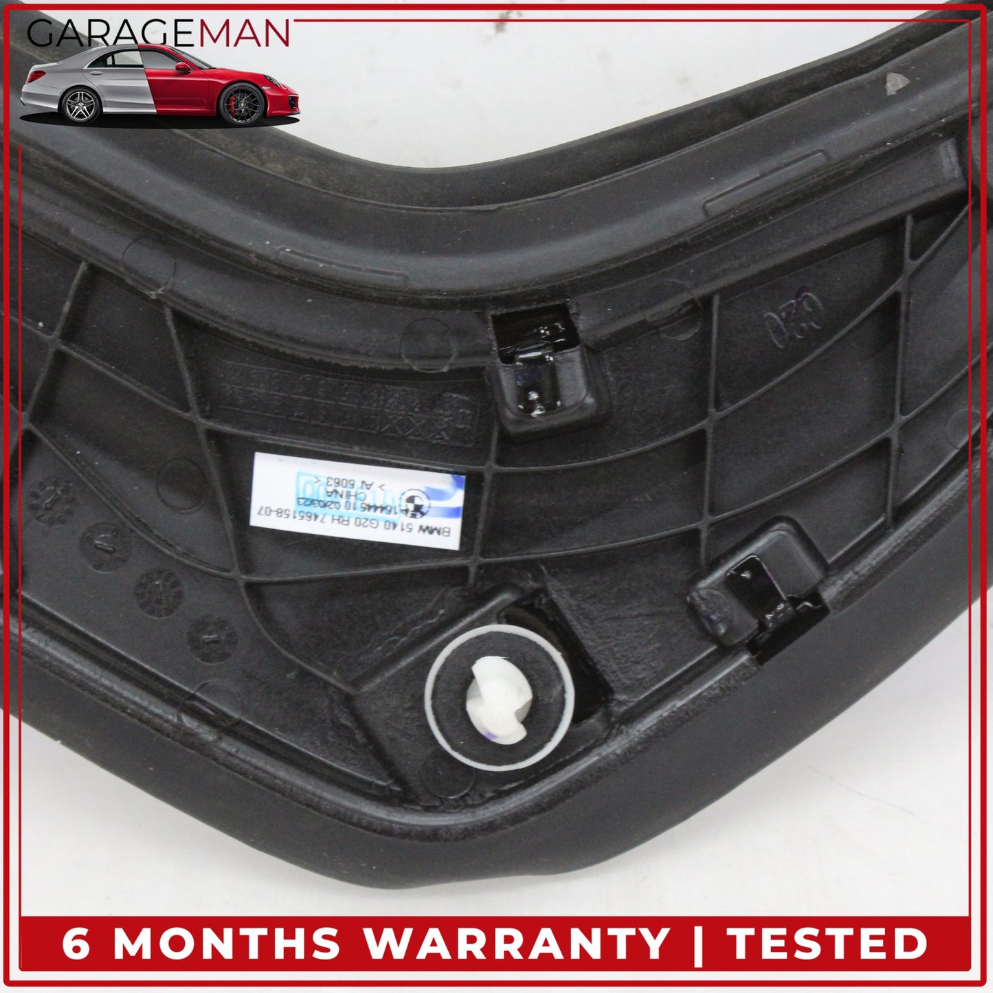 2019-2025 BMW 330i M340i Rear Left and Right Side C-Pillar Trim Cover Panel OEM