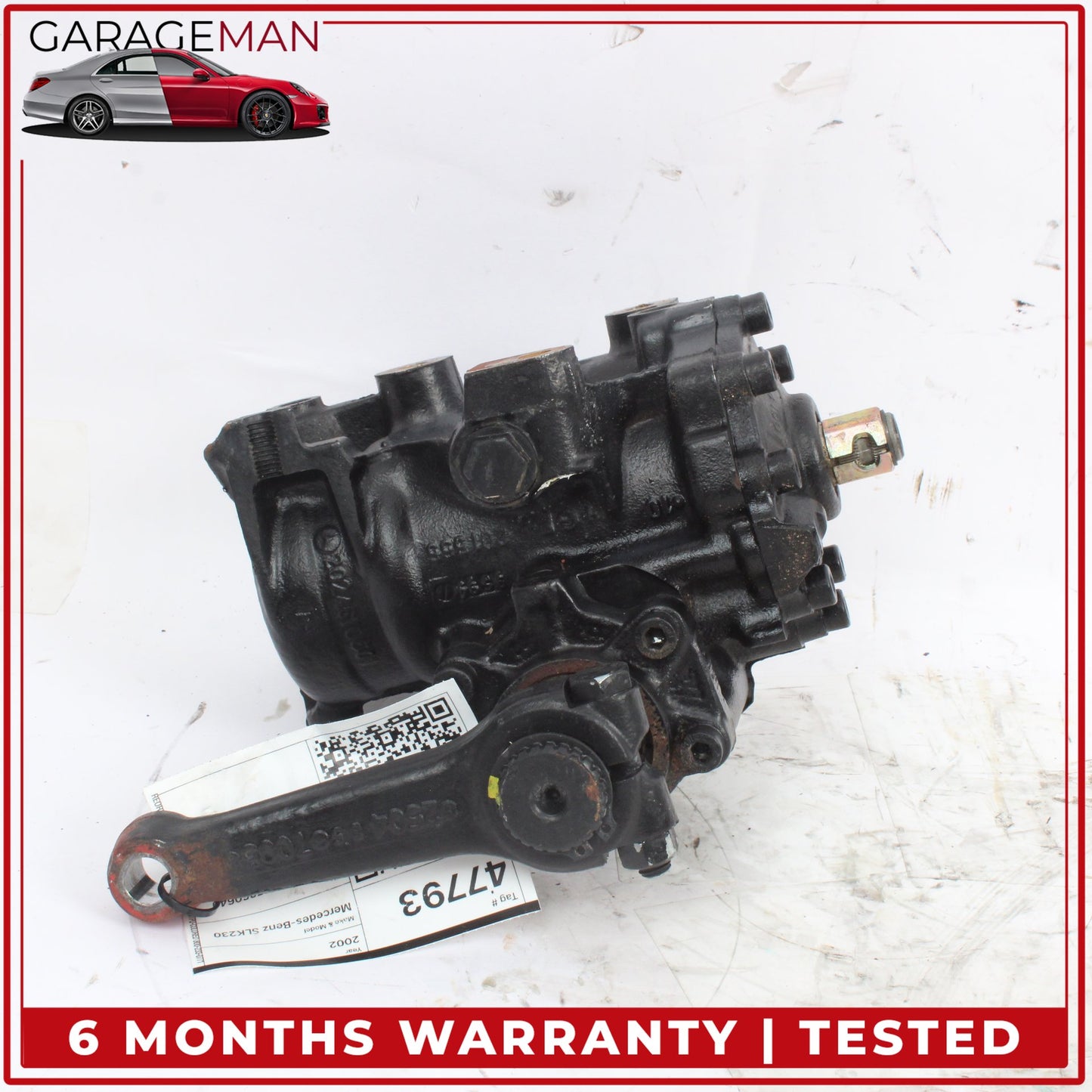 2001-2004 Mercedes R170 SLK230 Power Steering Rack Gear Box 1244610805 OEM