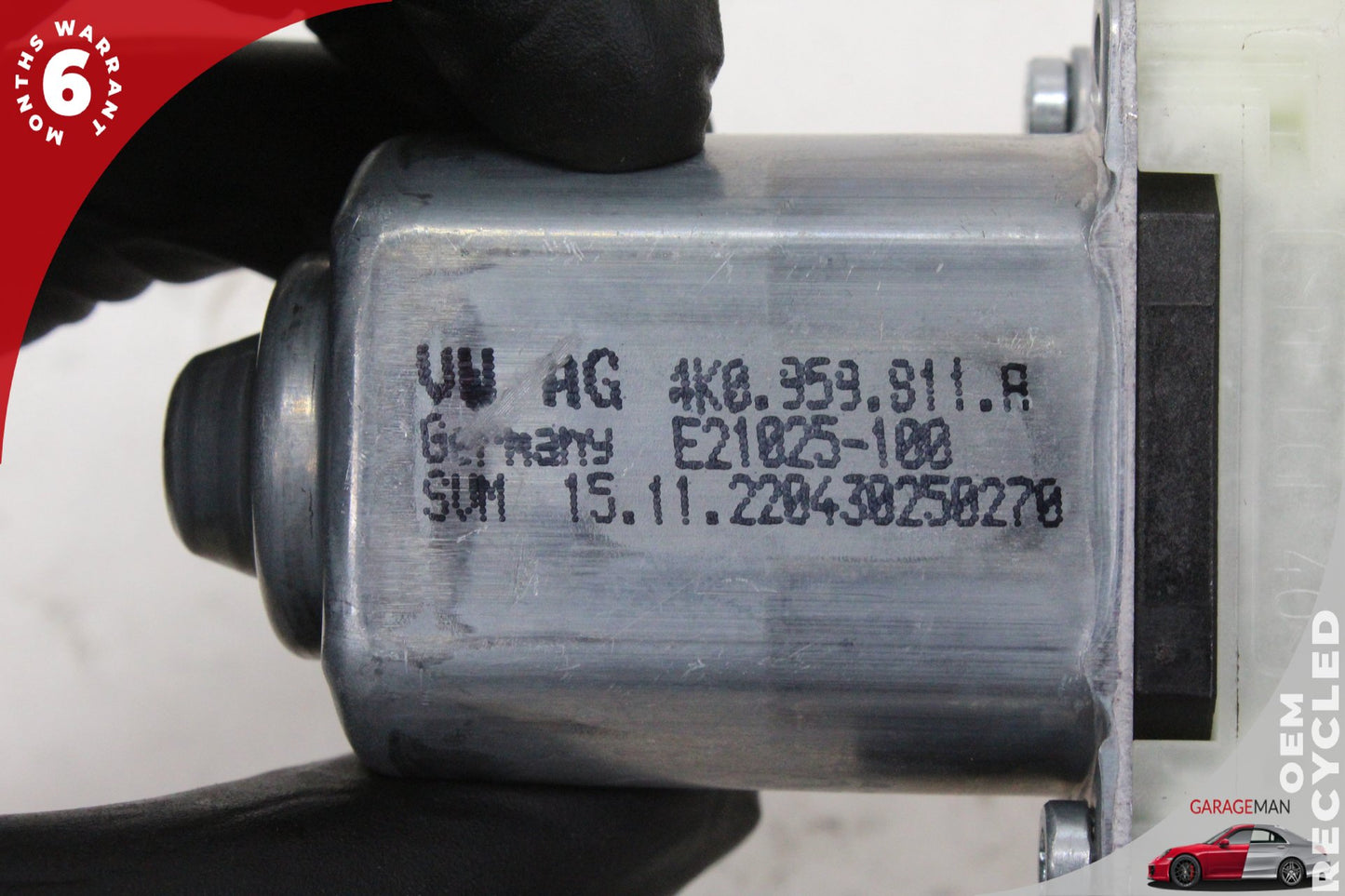 2022-2025 Audi Q4 E-Tron Front Left Side Window Regulator Motor 4K0959811A OEM