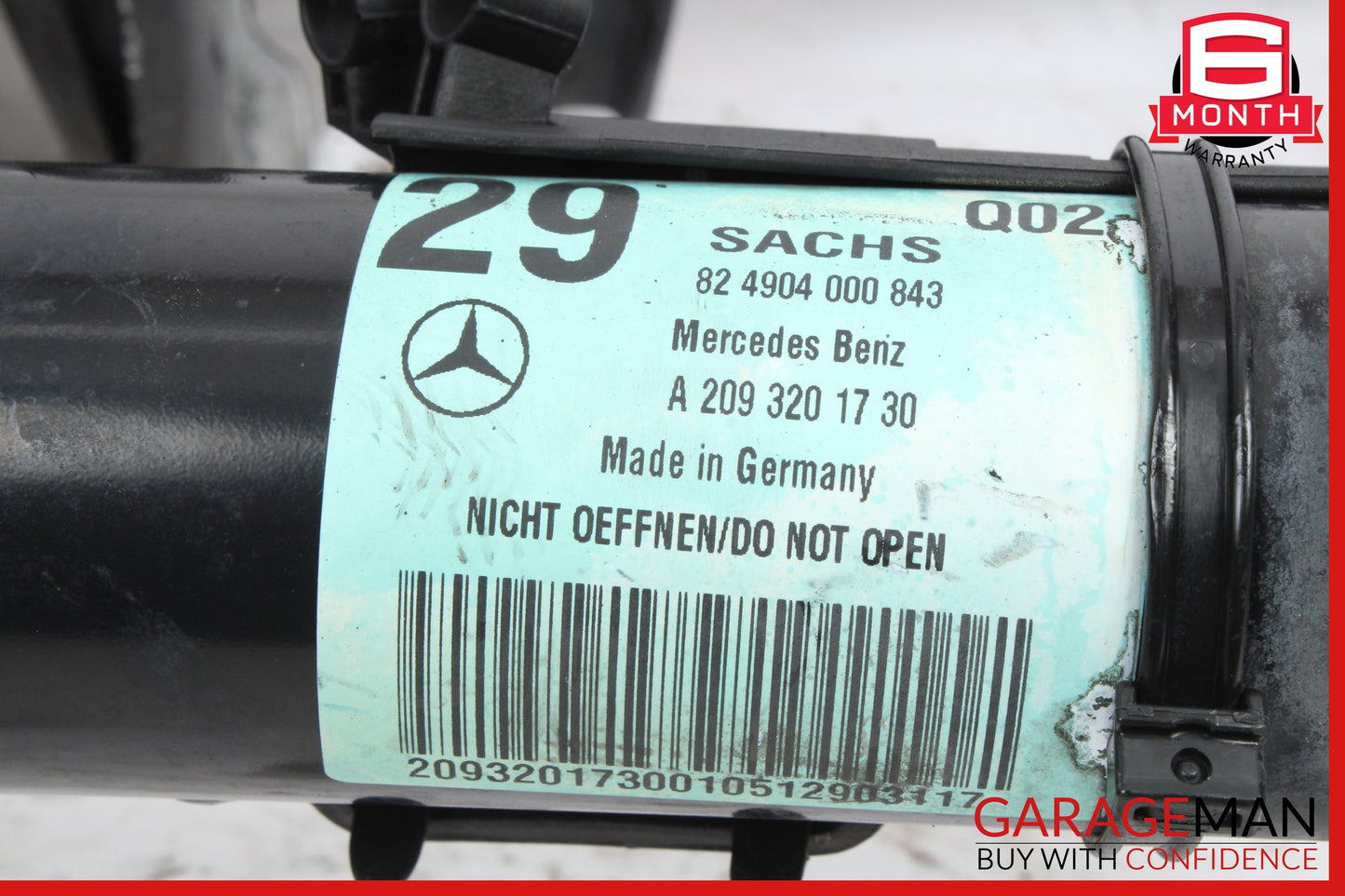 2005-2009 Mercedes W209 CLK350 Front Left and Right Shock Strut 2093201730 OEM
