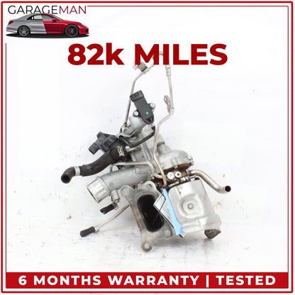 2016-2018 Infiniti Q50 Q60 3.0L Engine Left Side Turbocharger 144115CA0B OEM