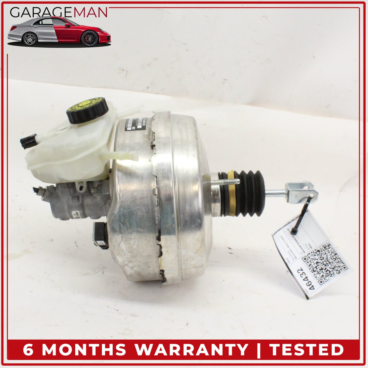 2015-2021 Mercedes-Benz C300 W205 Sedan Power Brake Booster Master Cylinder w/ Reservoir 2134300230 OEM