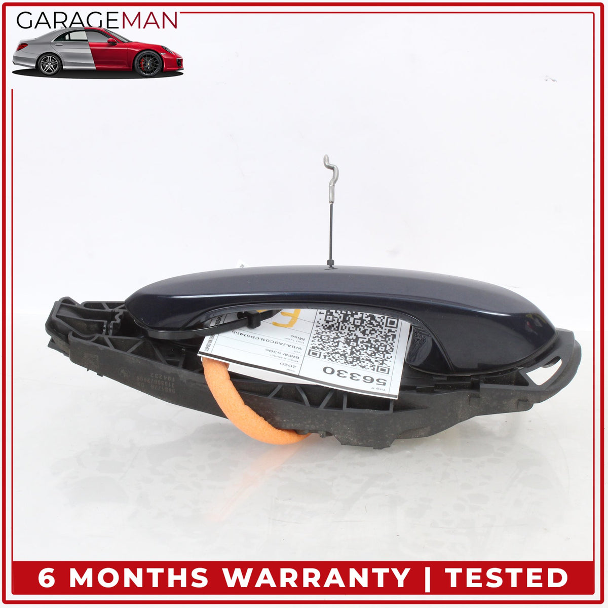 2017-2026 BMW 530e Right Passenger Side Exterior Door Handle Blue Metallic OEM