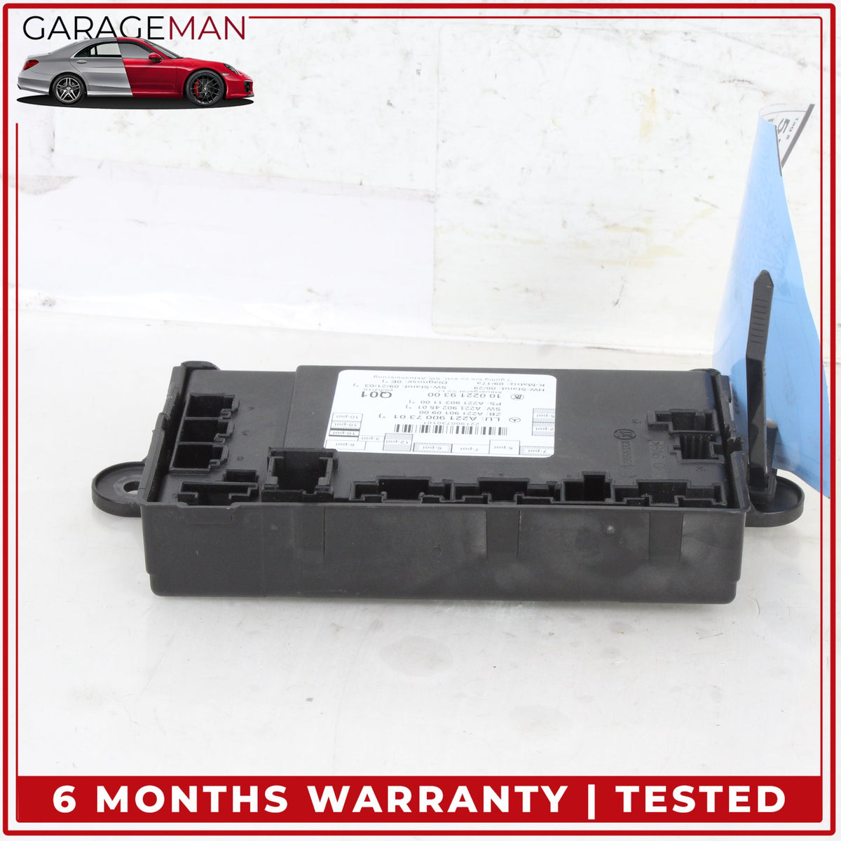 2007-2013 Mercedes W221 S550 Front Left Side Door Control Module 2219007301 OEM