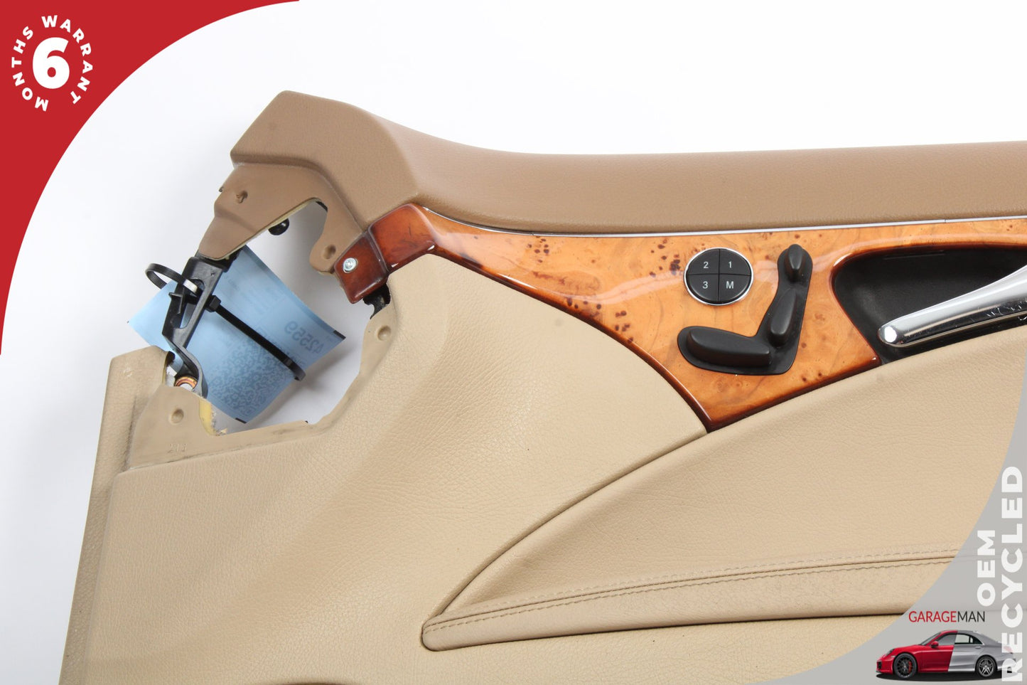 07-09 Mercedes-Benz E350 W211 Sedan Front Right Passenger Side Interior Door Trim Panel 2117200667