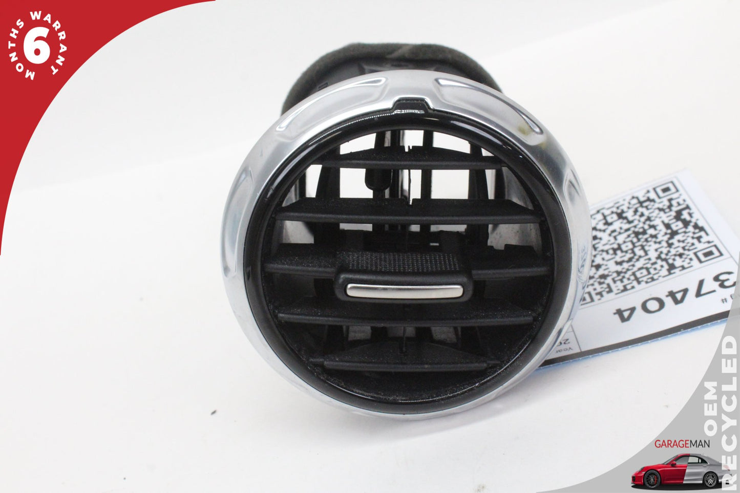 08-15 Audi TT 8J Coupe Front Dash AC Air Vent Grille Panel 8J0820901 Genuine