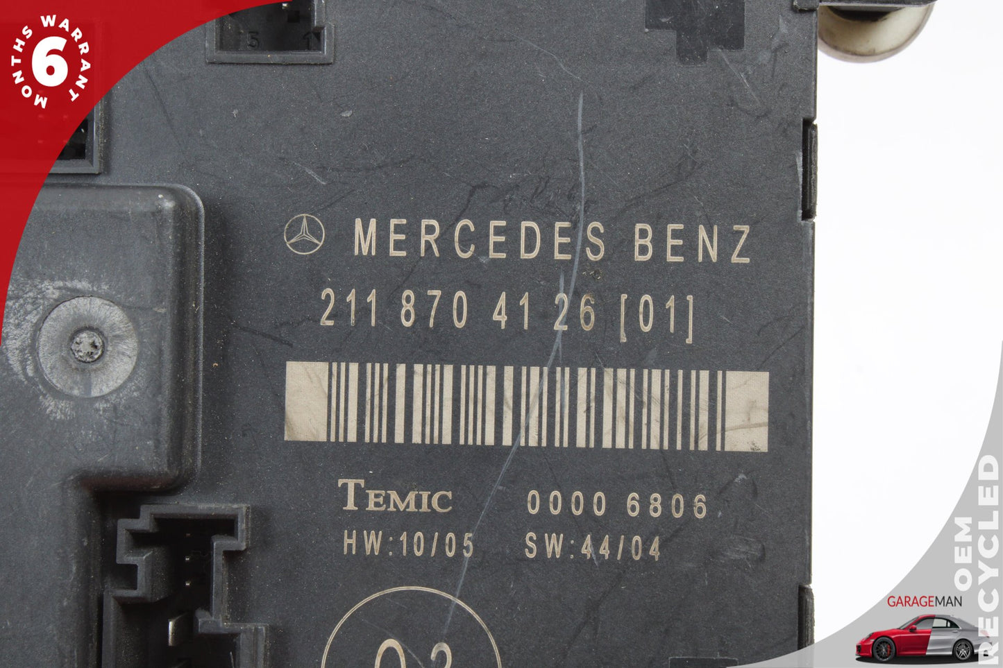 2003-2009 Mercedes W211 E350 Rear Right Side Door Control Module 2118704126 OEM