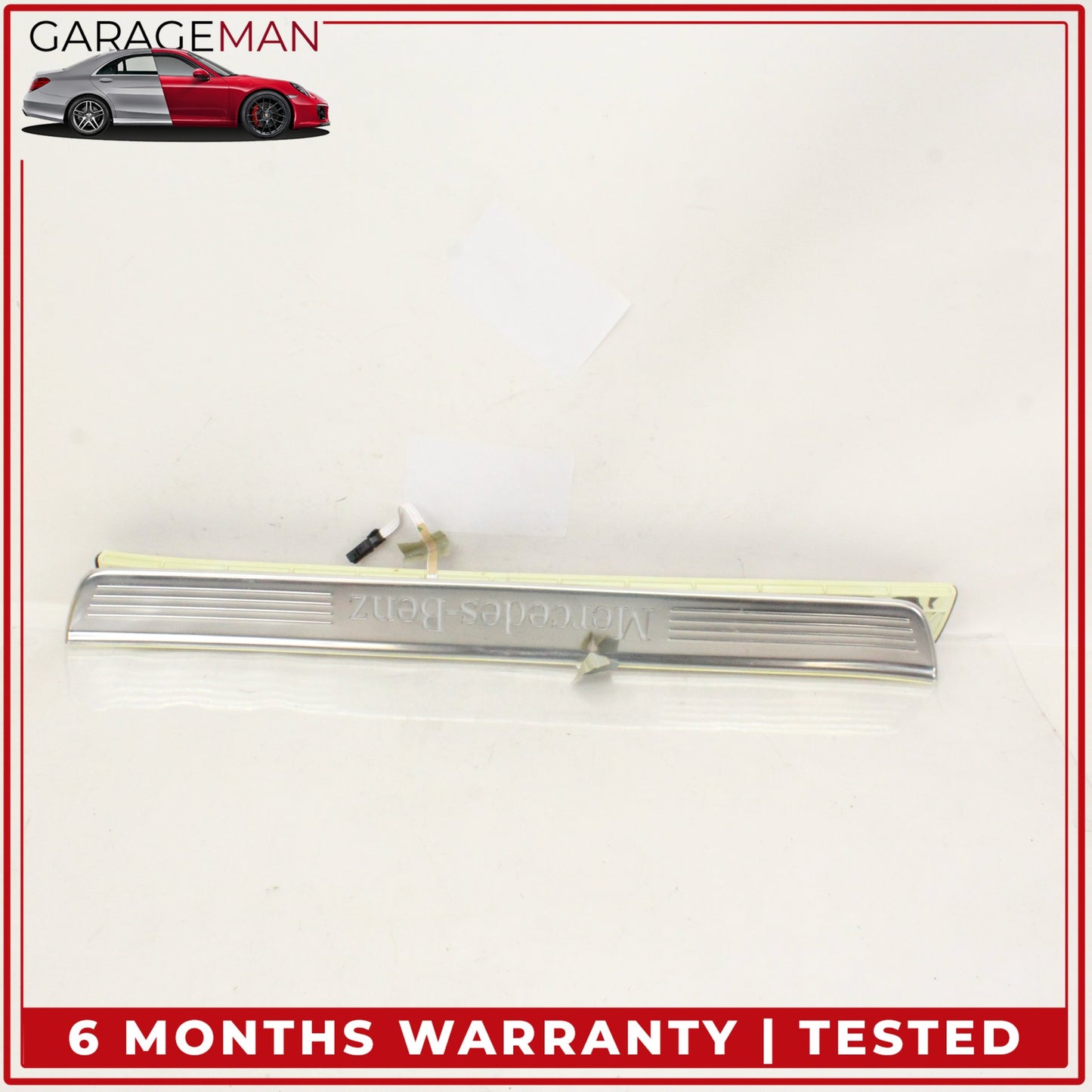 2014-2020 Mercedes W222 S550e Front and Rear Illuminated Door Step Sill Set OEM
