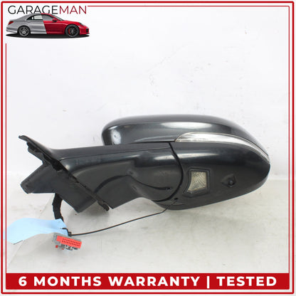 2010-2015 Jaguar XF X250 Front Left Side Door Rear View Mirror w/ Blind Spot OEM