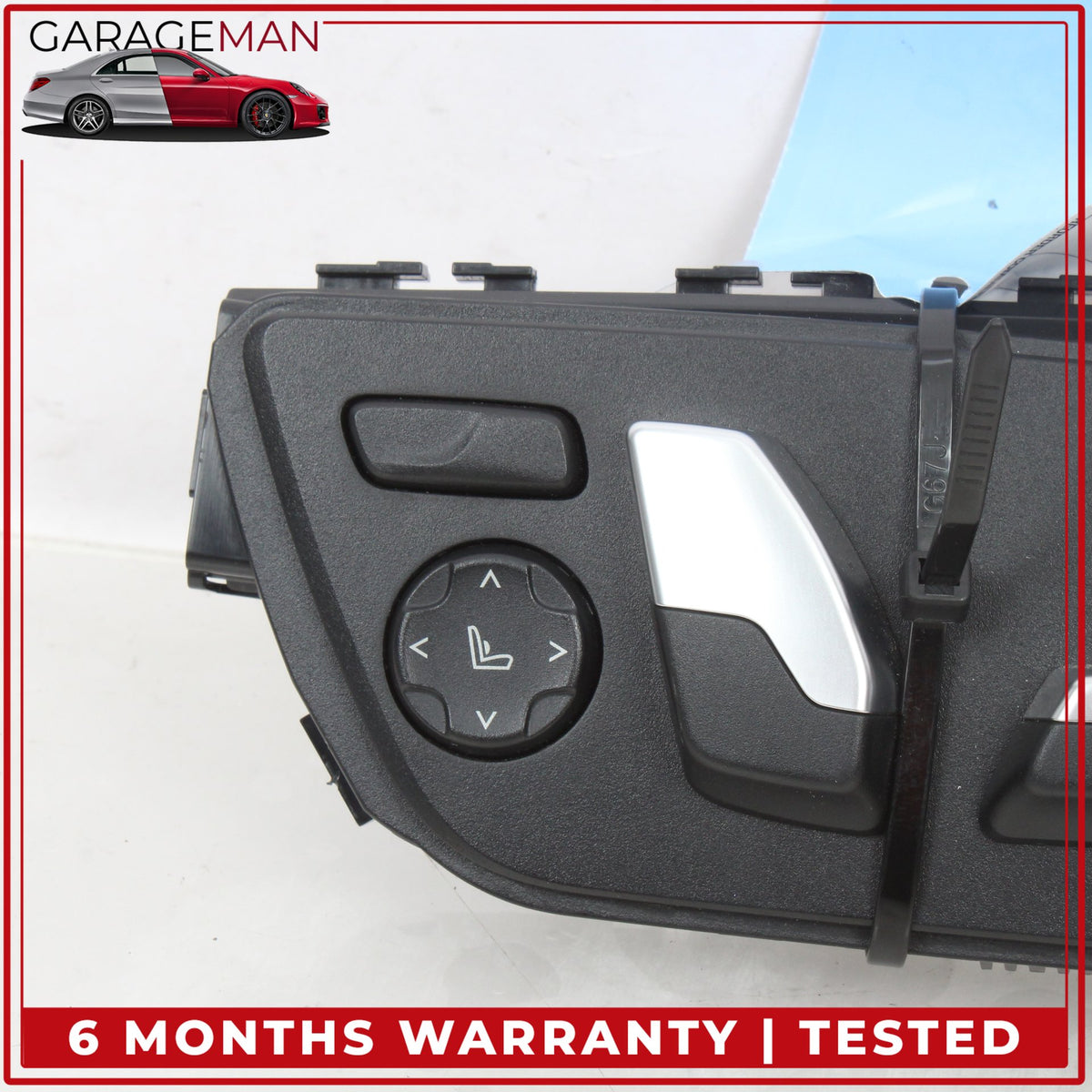 2017-2023 BMW 530e Front Right Side Seat Adjustment Control Switch 9384914 OEM