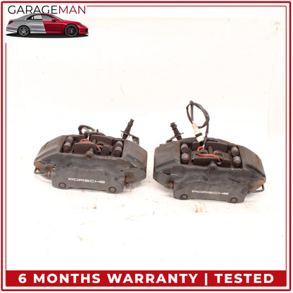 1999-2012 Porsche 911 Carrera Front Left and Right Side Brake Caliper Set OEM