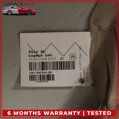 2010-2017 Mercedes C207 E400 E550 Front Right Side Upper Seat Cushion OEM