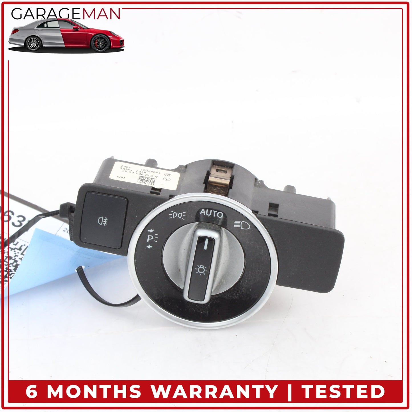 2008-2020 Mercedes W204 C250 E250 Headlight Fog Light Switch Control Module OEM
