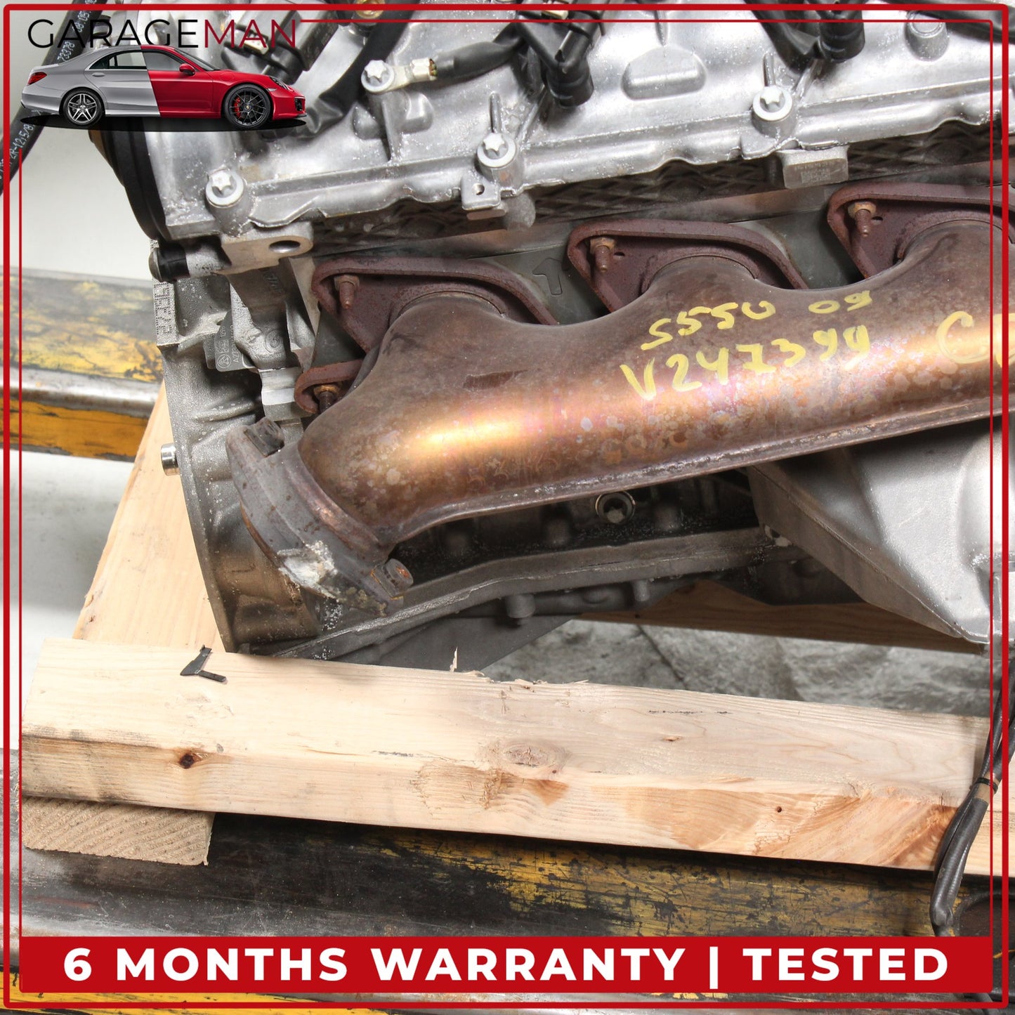 2007-2011 Mercedes W221 S550 CL550 5.5L V8 M273 Engine Motor Assembly OEM 193K