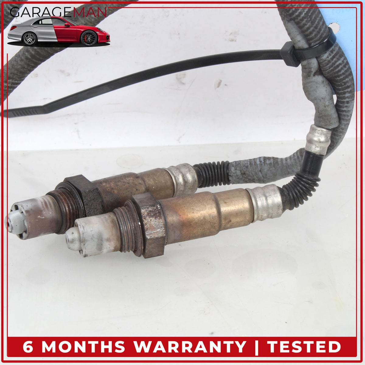2003-2006 Mercedes R230 SL500 Oxygen O2 Sensor Lambda Set of 2 0015405017 OEM