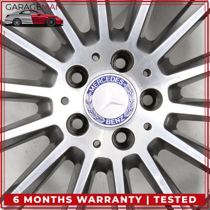 2015-2023 Mercedes W205 C300 Rear Side Wheel Rim 8.5JX19 H2 ET52 2054011400 OEM