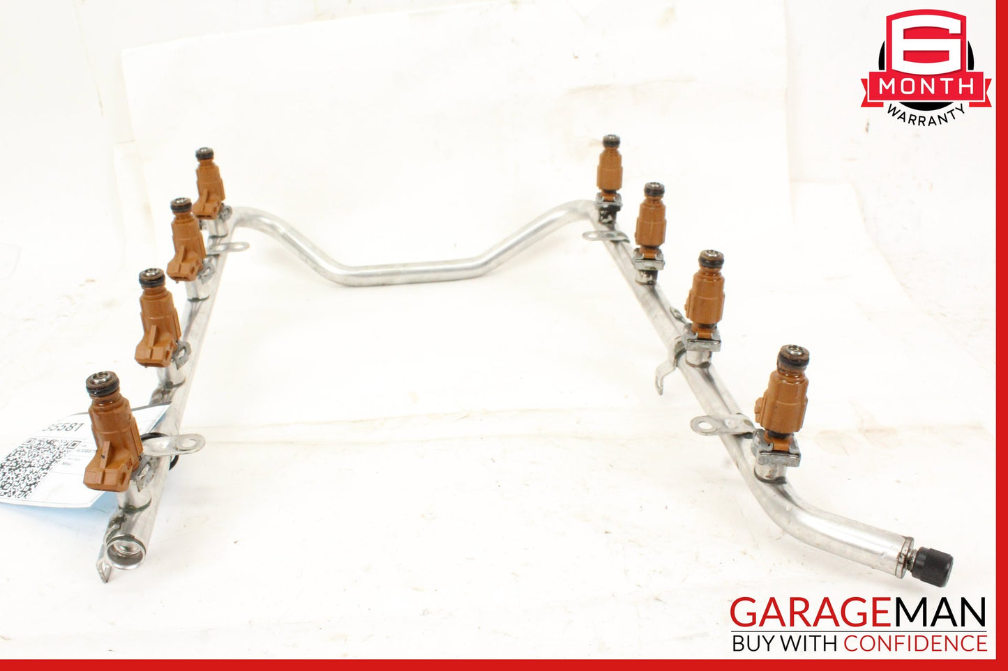 00-06 Mercedes-Benz ML500 W164 SUV Fuel Rail Line w/ Injectors 1130700595