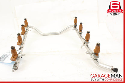 00-06 Mercedes-Benz ML500 W164 SUV Fuel Rail Line w/ Injectors 1130700595