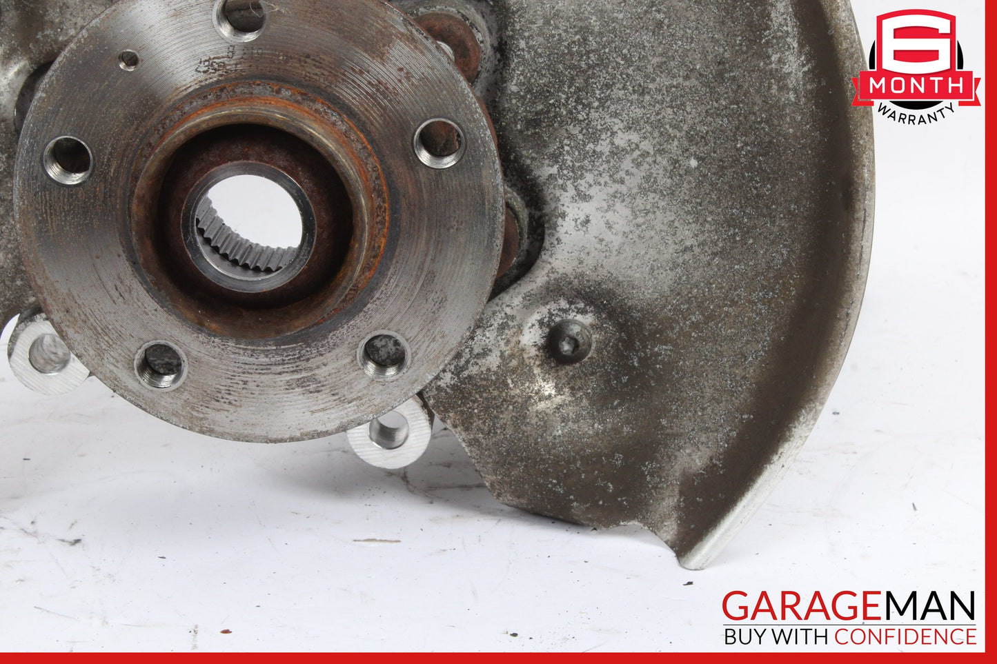 2012-2018 Audi A7 Rear Left Driver Side Spindle Knuckle Wheel Hub 8R0505431F OEM