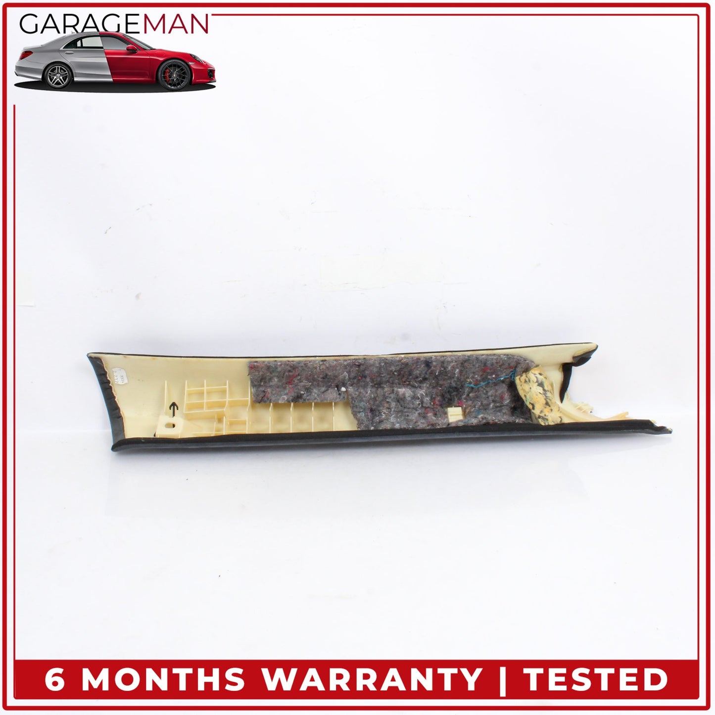 2007-2014 Mercedes-Benz CL550 W216 Coupe Front A-Pillar Trim Suede Set 2166900225 OEM