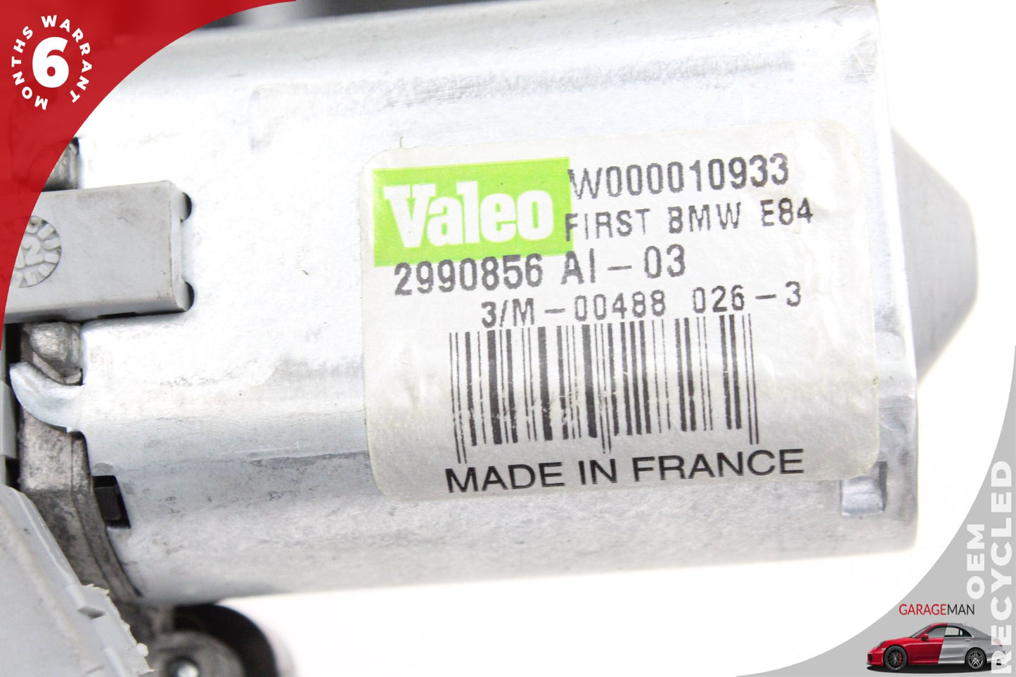 2013-2015 BMW X1 E84 Rear Glass Windshield Wiper Motor Valeo 67632990856 OEM