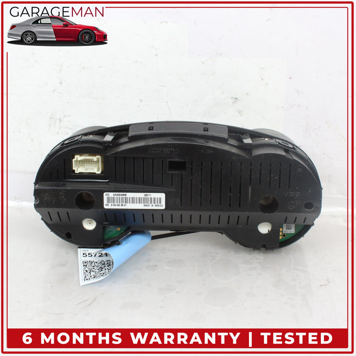 2006-2008 Mercedes W164 ML350 Speedometer Instrument Cluster 1645408847 OEM