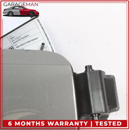 2019-2025 Audi Q3 Fuel Door Lid Gas Tank Cover Gray Metallic 83A809906 OEM