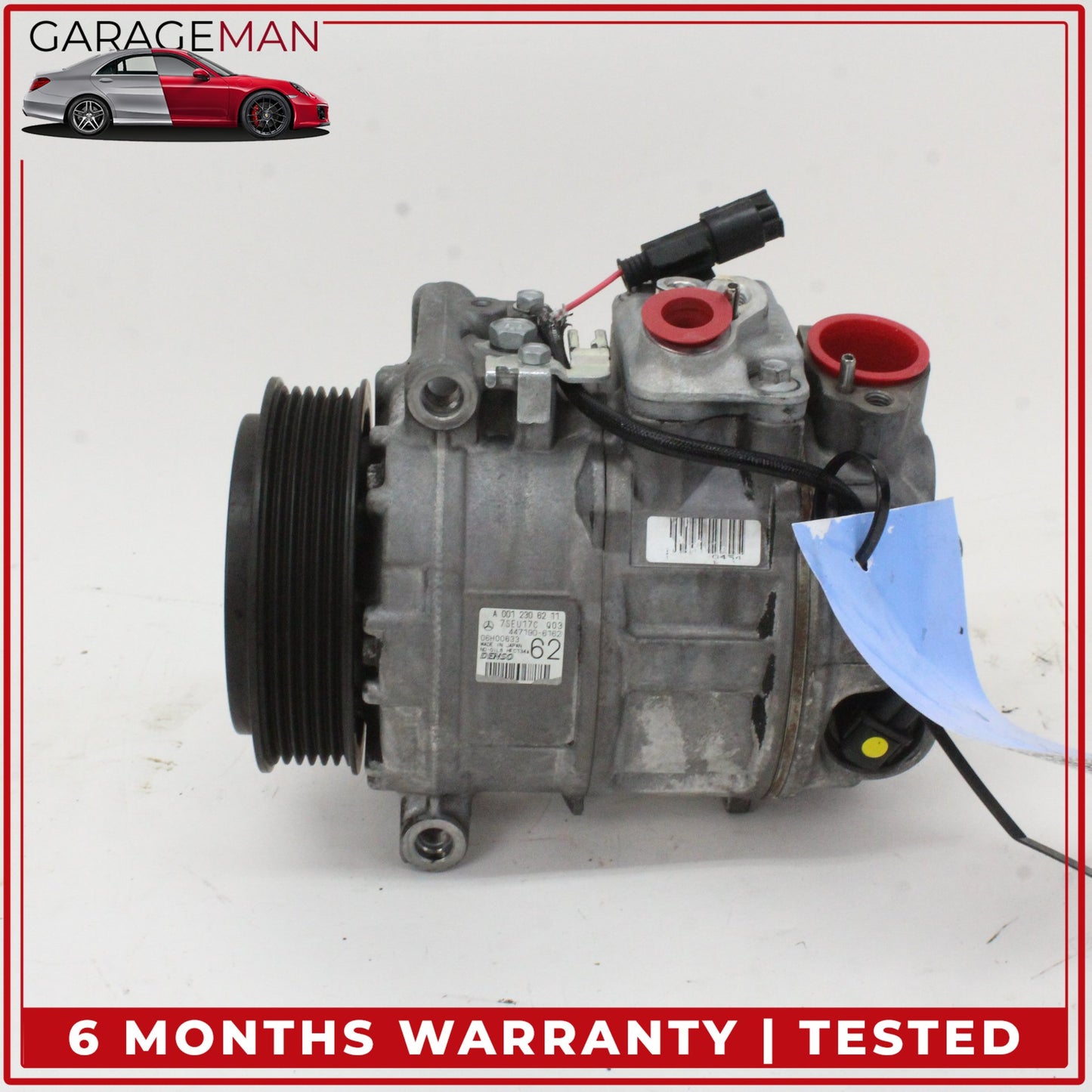 2007-2012 Mercedes R230 SL550 AC A/C Air Conditioning Compressor 0012306211 OEM