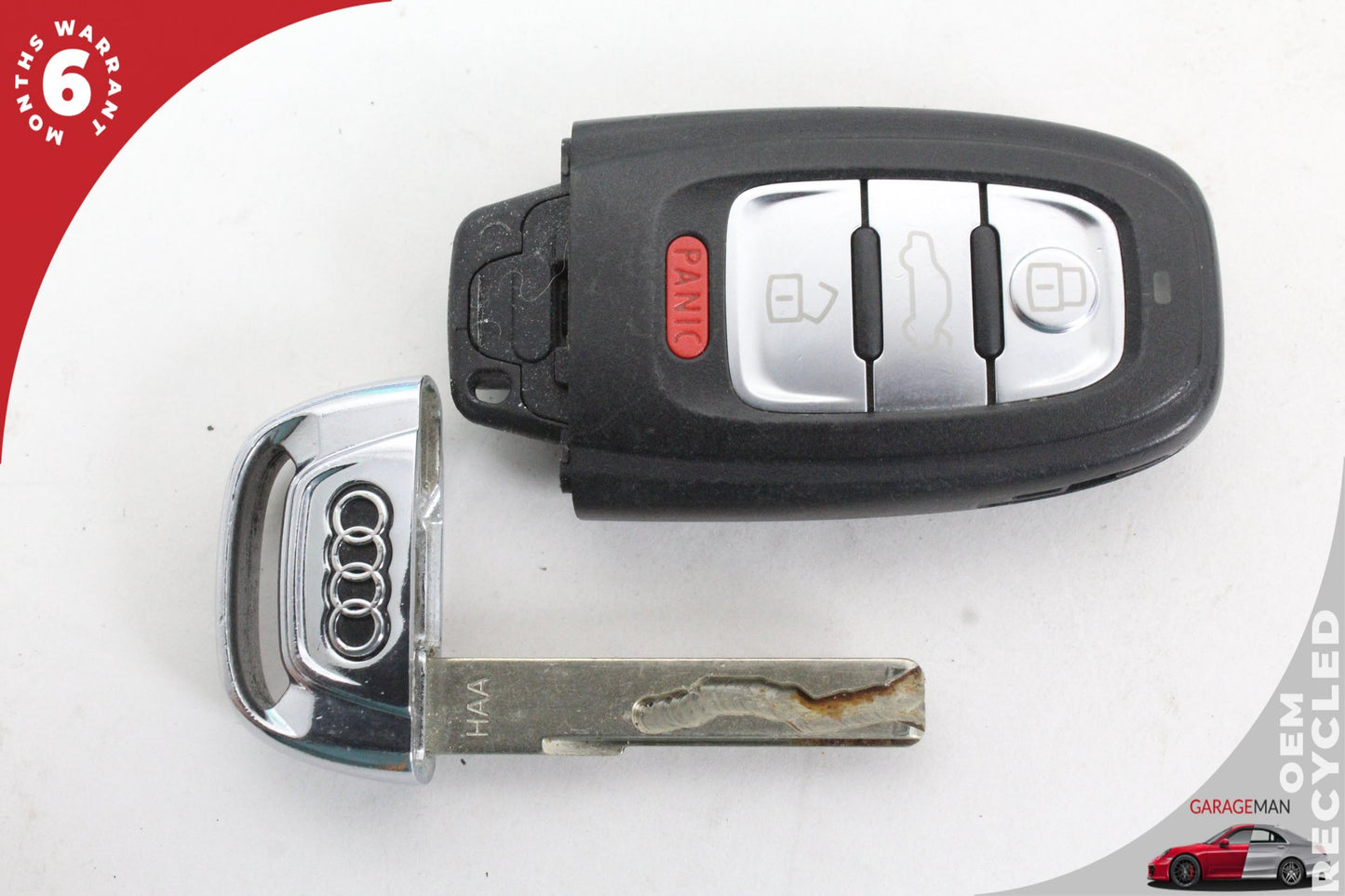 2009-2017 Audi SQ5 Ignition Switch Module w/ Remote Smart Key Fob 8K0909131D OEM