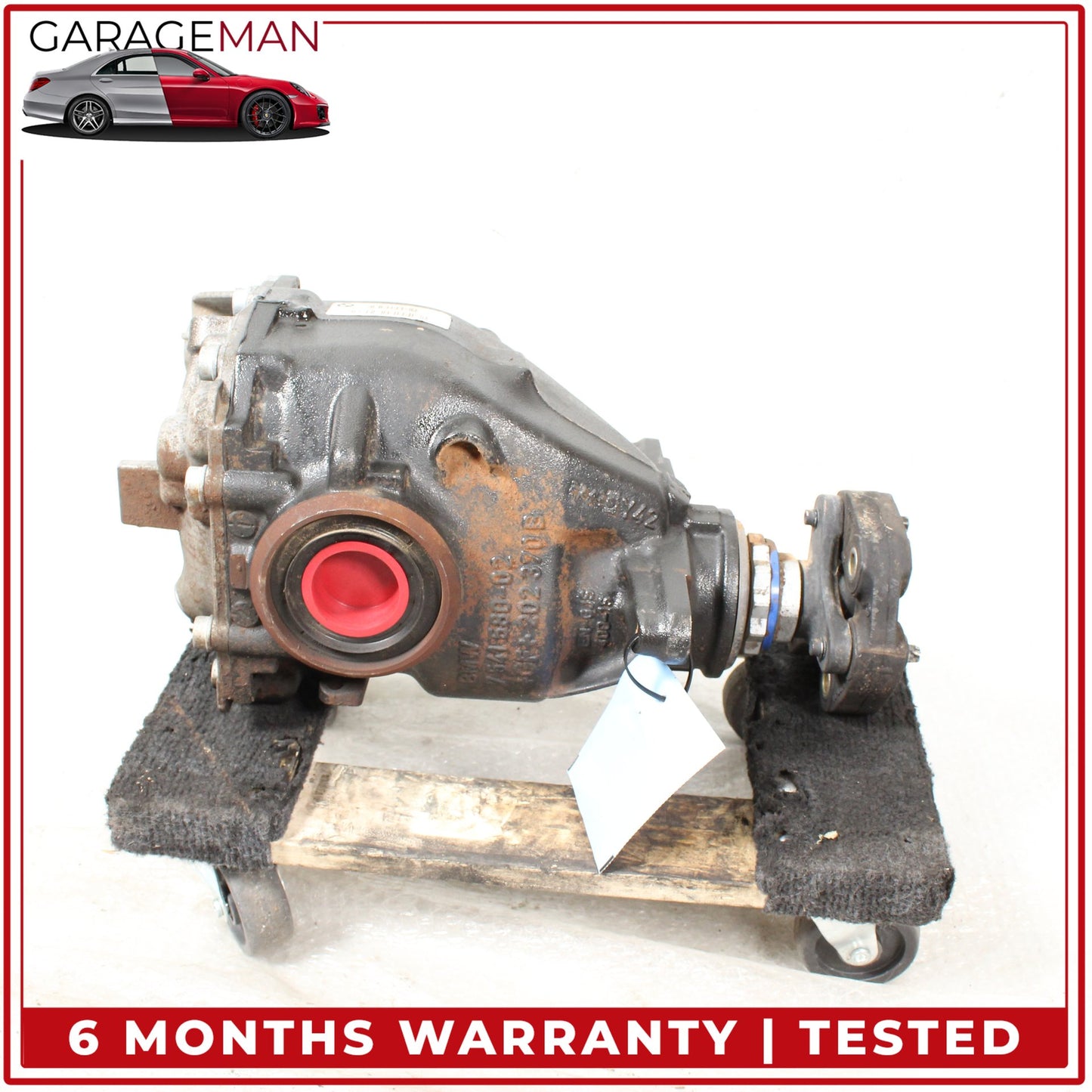 2014-2018 BMW 328d RWD 2.0L Rear Differential Axle Carrier 2.81 Assembly 7541580