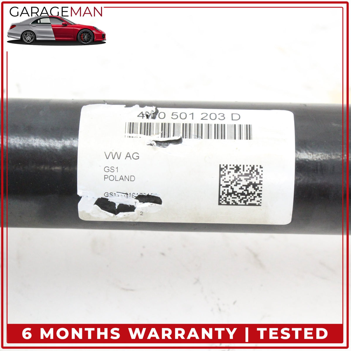2017-2024 Audi Q7 AWD Rear Left or Right Side CV Axle Drive Shaft 4M0501203D OEM